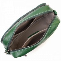 Молодежная женская кожаная сумка через плечо Vintage 22635 