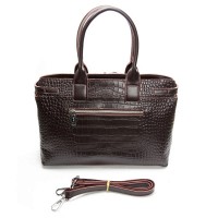 Женская кожаная сумка ALEX RAI 00108 brown