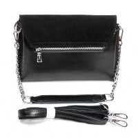 Женская замшевая сумка ALEX RAI 9717-220 black