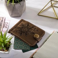 Зажим для купюр Hi Art «Mehendi Classic» MC-01 Shabby Olive