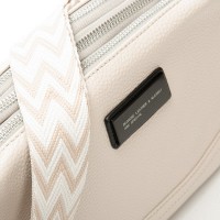 Женский молодежный кожаный клатч ALEX RAI 29012 l.beige