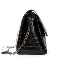 Женская кожаная сумка ALEX RAI  J009-2 black