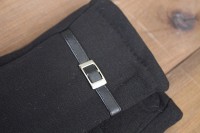 Перчатки женские чёрные трикотажные 8153s1 S