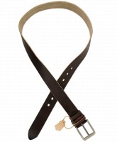 Кожаный темно-коричневый ремень TRAUM (8730-06)