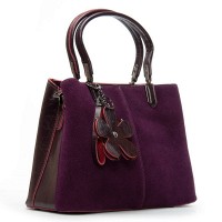 Женская замшевая сумка ALEX RAI 385 red