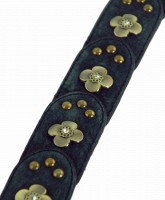 Женский черный замшевый ремень TRAUM 8826-05