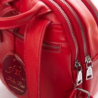 Женская кожаный рюкзак ALEX RAI 2058-9 red