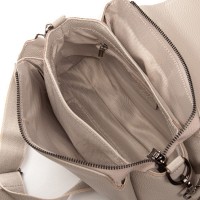 Женская кожаная сумка ALEX RAI 99118 beige