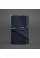 Кожаный блокнот софт-бук BlankNote 1.0 Темно-синий Краст BN-SB-1-ST-NAVY-BLUE