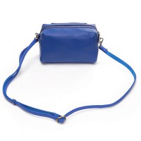 Женский молодежный кожаный клатч ALEX RAI 60072 royal blue