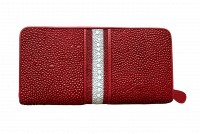 Кошелек из натуральной кожи крокодила  Ekzotic Leather stw30_5
