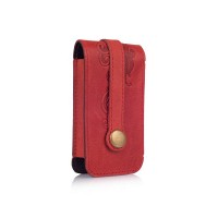 Ключница из кожи HiArt KH-03 Shabby Red Berry Mehendi Classic