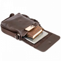Мужская кожаная сумка через плечо Grande Pelle 11334