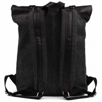 Мужской рюкзак из кожи и канваса TARWA RAg-5191-3md