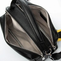 Женская кожаная сумка ALEX RAI 99128 black
