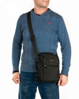 Сумка через плечо Lanpad A0937 black