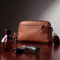 Молодежная женская кожаная сумка через плечо Vintage 22601 