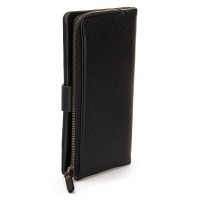 Мужской кожаный кошелек BE BRETTON C165-5-20 black