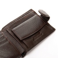 Мужской кожаный кошелек BE BRETTON 208-0611 brown