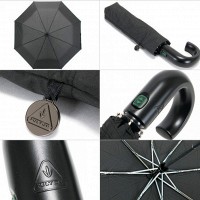 Мужской зонт автомат Fulton Open-Close-11 G820 - Black (Черный)