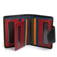 Женский кожаный кошелек Rainbow DR. BOND WRS-415-1 black