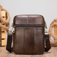 Мужская кожаная коричневая сумка Vintage 14990