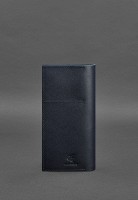Кожаный тревел-кейс BlankNote 3.1 темно-синий Краст BN-TK-3-1-NAVY-BLUE