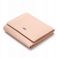 Женский кожаный кошелек Bright DR. BOND WS-219 pink
