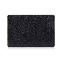 Обложка-органайзер для документов из кожи HiArt PC-03 Mehendi Art черная