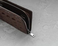 Кошелек из натуральной кожи крокодила Ekzotic Leather CW 84