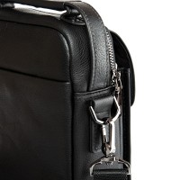Мужская кожаная сумка через плечо BRETTON 9027-3D black