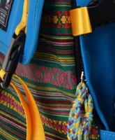 Холщовый рюкзак с отделением для ноутбука голубой MCJH TRAUM