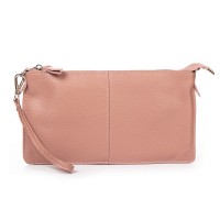 Молодежный клатч из кожи ALEX RAI 8801-2 pink