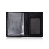 Обложка-органайзер для документов из кожи HiArt AD-01 Mehendi Art черная