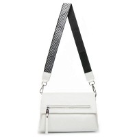 Женская кожаная сумка ALEX RAI 8159 white