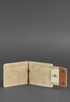 Кожаный зажим для купюр BlankNote 10.0 коньяк bn-pm-10-k