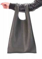 Женская кожаная сумка POOLPARTY leather-tote-khaki