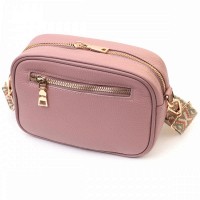 Молодежная женская кожаная сумка через плечо Vintage 22614 