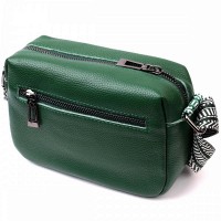 Молодежная женская кожаная сумка через плечо Vintage 22603 