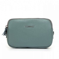 Молодежный клатч из кожи ALEX RAI BM 60061-6 blue