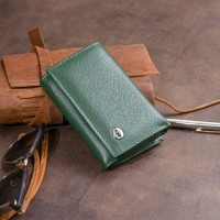Женский кожаный кошелек ST Leather 19332 Зеленый