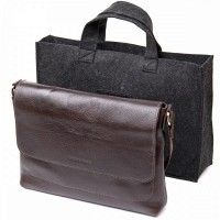 Мужская кожаная сумка через плечо Grande Pelle 11430