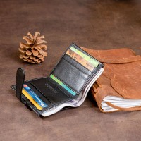 Женский кожаный кошелек ST Leather 19208 Черный 