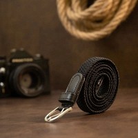 Женский узкий текстильный ремень-резинка Vintage 20544