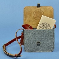 Бохо-сумка BlankNote «Лилу» фетр+кожа bn-bag-3-felt-k