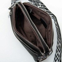 Женская кожаная сумка ALEX RAI 8960 black