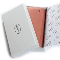 Женский кожаный кошелек Classik  DR. BOND W502 pink