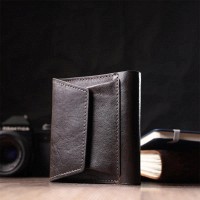 Кожаный мужской кошелек ручной работы GRANDE PELLE 22574 