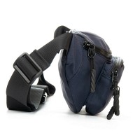 Мужская сумка на пояс Lanpad 83043 blue