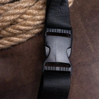 Мужская кожаная сумка на пояс Vintage 20205 